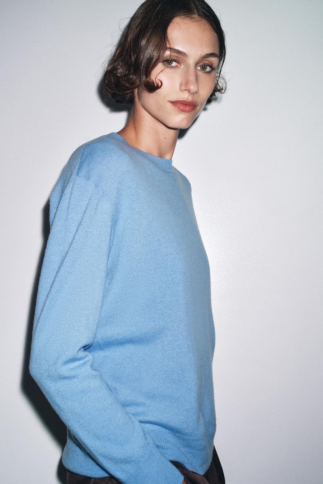 Extra-soft Wool Jumper With Long Sleeves